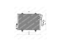 Condensator, climatizare Renault SYMBOL I (LB0/1/2_) 1998-2016 #2 08093017
