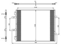 Condensator climatizare RENAULT TRAFIC II bus (JL) - OEM - MAXGEAR: AC840728 - Cod intern: W02772505 - LIVRARE DIN STOC in 24 ore!!!