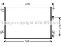 Condensator climatizare SBA5060 AVA QUALITY COOLING