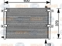 Condensator climatizare SEAT CORDOBA Vario (6K5) - OEM - NRF: NRF35034|35034 - Cod intern: W02309313 - LIVRARE DIN STOC in 24 ore!!!