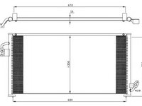 Condensator climatizare SSANGYONG REXTON - OEM - NRF: NRF35523|35523 - Cod intern: W02271141 - LIVRARE DIN STOC in 24 ore!!!