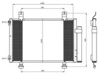 Condensator, climatizare SUZUKI SWIFT III (MZ, EZ) (2005 - 2020) NRF 35645