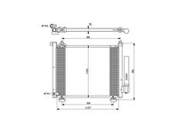 Condensator, climatizare Suzuki Wagon R (2000->)[MM] #2 08072036