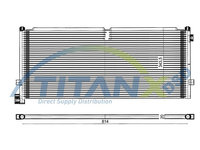 Condensator, climatizare TITANX CD129006