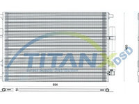 Condensator, climatizare TITANX CD319004