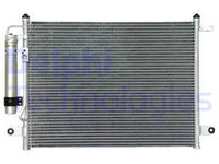 Condensator, climatizare (TSP0225515 DLP) CHEVROLET,DAEWOO