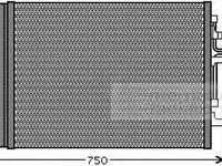 Condensator, climatizare VOLVO S80 II limuzina (AS), VOLVO V70 III (BW), VOLVO XC70 II combi - VAN WEZEL 59005161