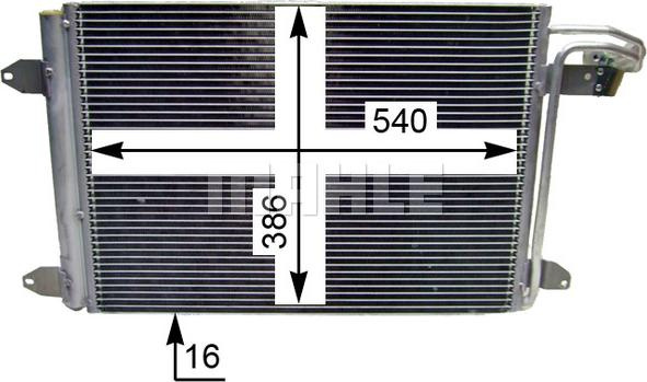 Condensator, climatizare VW EOS (1F7, 1F8), Сabri
