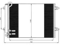 Condensator, climatizare VW PASSAT (362) (2010 - 2014) NRF 35614