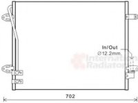 Condensator, climatizare VW PASSAT (362), VW PASSAT Variant (365), VW CC (358) - VAN WEZEL 58005322