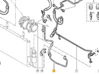 CONDUCTA AC RENAULT KANGOO 1 1.5 DCI - 8200378084