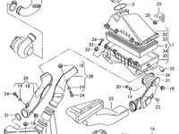 Conducta admisie filtru aer Bora 1.9 TDI ALH 2000