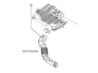 CONDUCTA AER INTRARE FILTRU DACIA LOGAN, SANDERO 1.4, 1.6