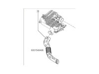 CONDUCTA AER INTRARE FILTRU Logan/Sandero 1.4/1.6 RENAULT 6001548496 <br>