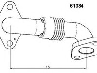 Conducta AGR VW GOLF IV Variant 1J5 WAHLER WH 61384D