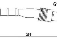 Conducta AGR VW GOLF PLUS 5M1 521 WAHLER WH 61306D