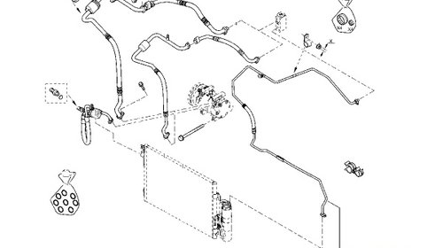 CONDUCTA Condensator LOG. 1.6 16V (E4) Conducta AC Dacia Logan 1.6 16V E4 6001550358