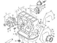 Conducta epurator gaze Volkswagen Golf 6 (5K) Hatchback 2010 1.4 16V OEM 036103493EC