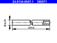 Conducta frana ATE 24.8134-0547.1