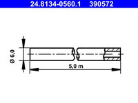 Conducta frana ATE 24.8134-0560.1