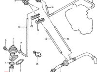 Conducta gaze EGR Volkswagen Polo 6N 1.9 SDI ASX 1999 OEM 028131521F