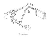 CONDUCTA IESIRE RADIATOR INCALZIRE DACIA 1.9 RENAULT 6001545778 <br>