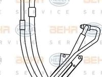 Conducta inalta presiune aer conditionat FORD TRANSIT caroserie FA HELLA 9GS 351 337-591