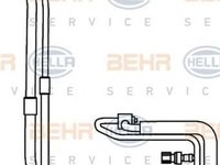 Conducta inalta presiune clima FORD TRANSIT platou sasiu FM FN HELLA 9GS351337651