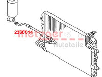 Conducta presiune variabila aer conditionat 2360014 METZGER pentru Vw Golf Vw Jetta Vw Vento