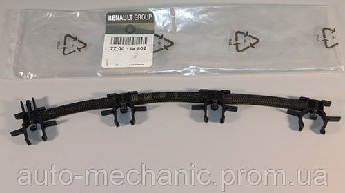 Conducta rampa retur injectoare RENAULT CLIO II KANGOO LAGUNA I MEGANE I CLASIC SCENIC 1.9DTI 7700114802