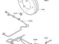 Conducta servofrana-pompa vacuum cu supapa ford focus 2 diesel