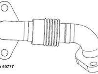 Conducta tubulara Supapa-AGR SEAT IBIZA IV (6L1) WAHLER 60777D