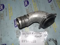 CONDUCTA TURBOINTERCOOLER 55350839 Opel Astra H combi , 2005, 1.9diesel Z19DTH 150cp cod culoare Z20N