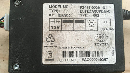 Conector adaptor IPOD Toyota Yaris cod: pz473