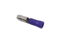 Conector electric tip tata tubular, mufa pentru inadire diam cablu 1.5-2.5mm, 4mm, Albastru