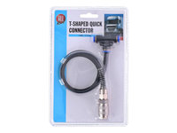 Conector rapid in forma de T 6mm 13Kg/Cm2 50cm Cod: 344829