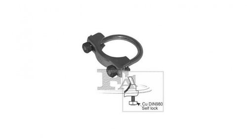 Conector teava esapament Peugeot 206 CC (2D) 