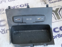 Consola bord hyundai Tucson 2022 cu USB si priza bricheta