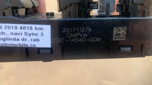 Consola butoane geamuri / oglinzi electrice Ford Mondeo 5 2018 DG9T-14540-DDW