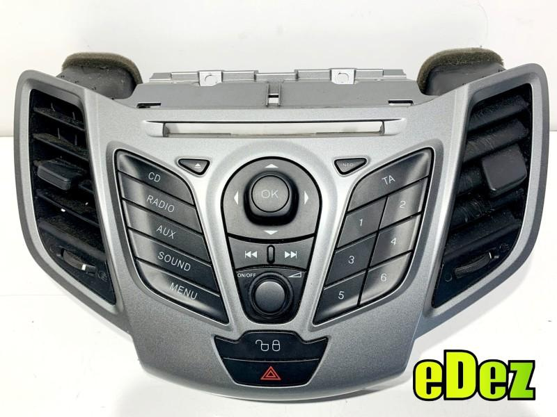 Consola centrala comanda radio cu grile ventilatie Ford Fiesta 6 (2008 ...