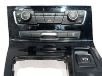 Consola centrala + panou comenzi clima + selector mod + buton parcare BMW 2 F45 2013-2020 5116F005921EF9371644