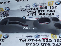 Consola centrala Toyota Yaris 1999-2005 suport pahare dezmembrez Yaris