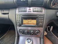 Consola radio cd climatronic consola butoane avarii completa w203 facelift