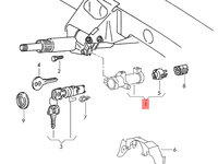 Contact auto cu cheie 4B0905851C Audi A4 B6 Sedan 2003 1.8T AVJ OEM 4B0905851C