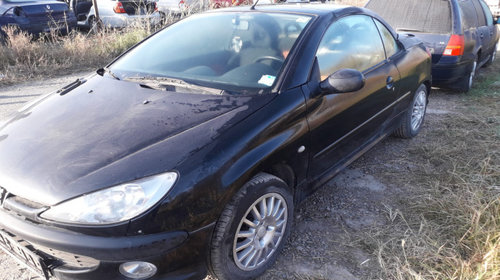 Contact cu cheie Peugeot 206 [facelift] [2002 - 2009] CC cabriolet 1.6 MT (109 hp) P206 CC 1.6i NFU negru