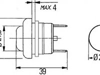 Contact parte electrica JOHN DEERE Series 5020 HELLA 6JF001571041