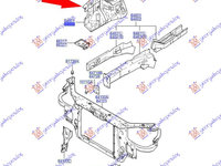 Contra Aripa Interior Stanga Fata Metalica Hyundai Getz 2002-2003-2004-2005