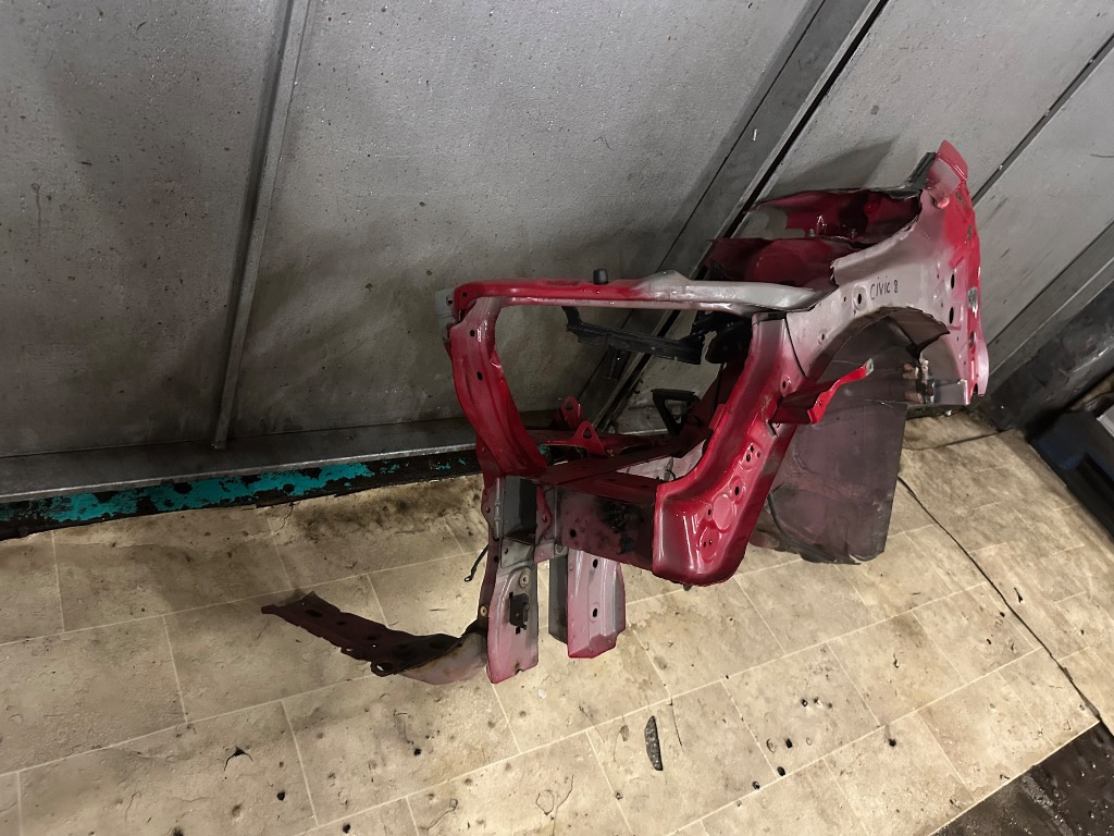 Contra aripa ochelar lonjeron stanga fata Honda Civic 8 FK FN 2005-2011 - imagine 2