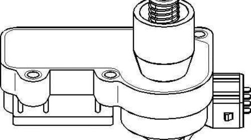 Control clapeta acceleratie VW GOLF III 1H1 T