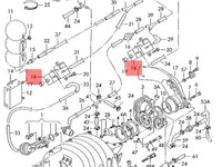 Convertizor presiune Audi A4 8E 2002 2003 2.4 BDV OEM 026906283H